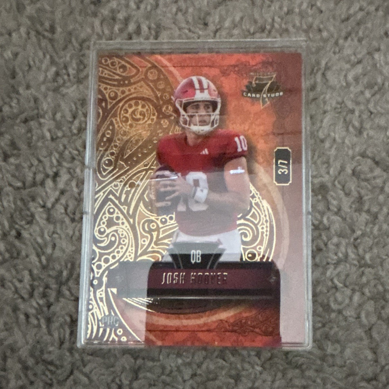 Wild Card 7 Card Studs Josh Hoover 7CCL-JH 2026 NCAA Football 3/7