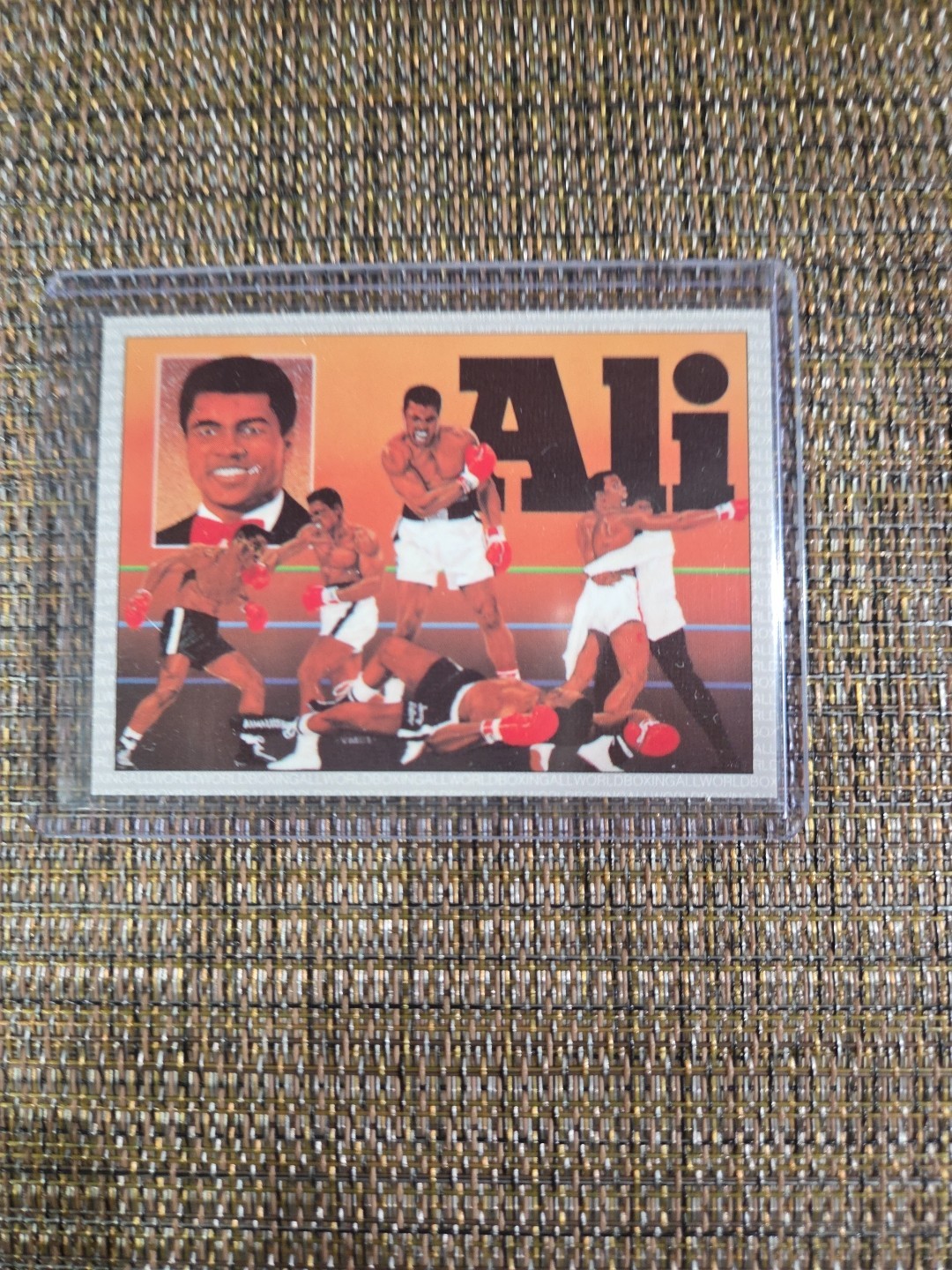 1991 All World Boxing – Checklist Muhammad Ali #1