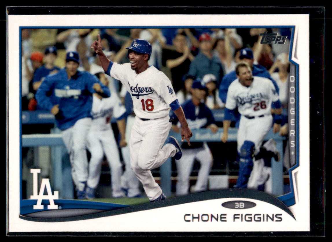 2014 Topps Update Chone Figgins #US-169 Los Angeles Dodgers
