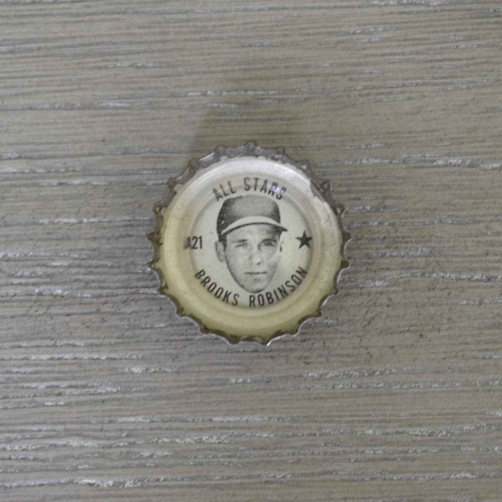 1967 MLB Coke Coca-Cola Baseball Bottle Caps National American League All Stars