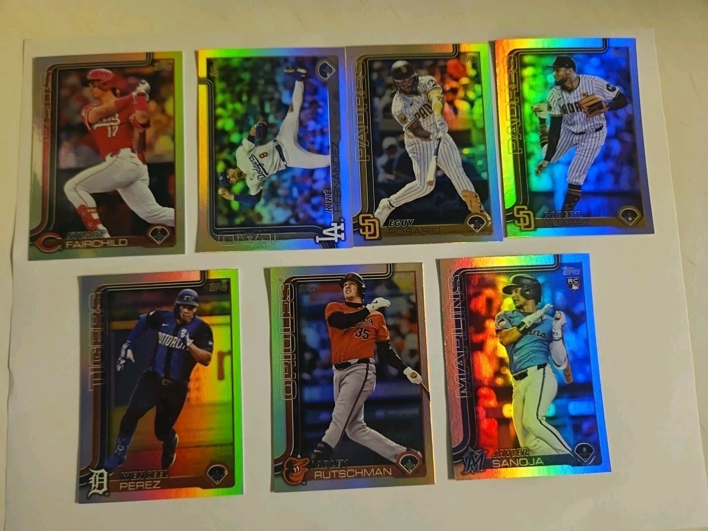 2025 Topps Series 2 MLB Rainbow/Sandglitter Parallels You Pick Complete Your Set