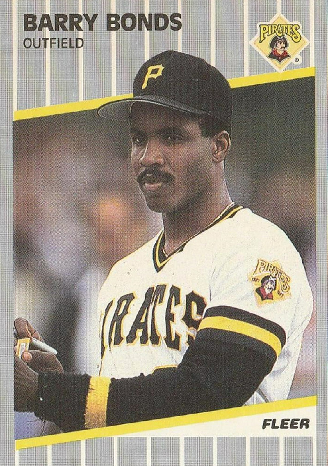 1989 Fleer #202 Barry Bonds Pittsburgh Pirates