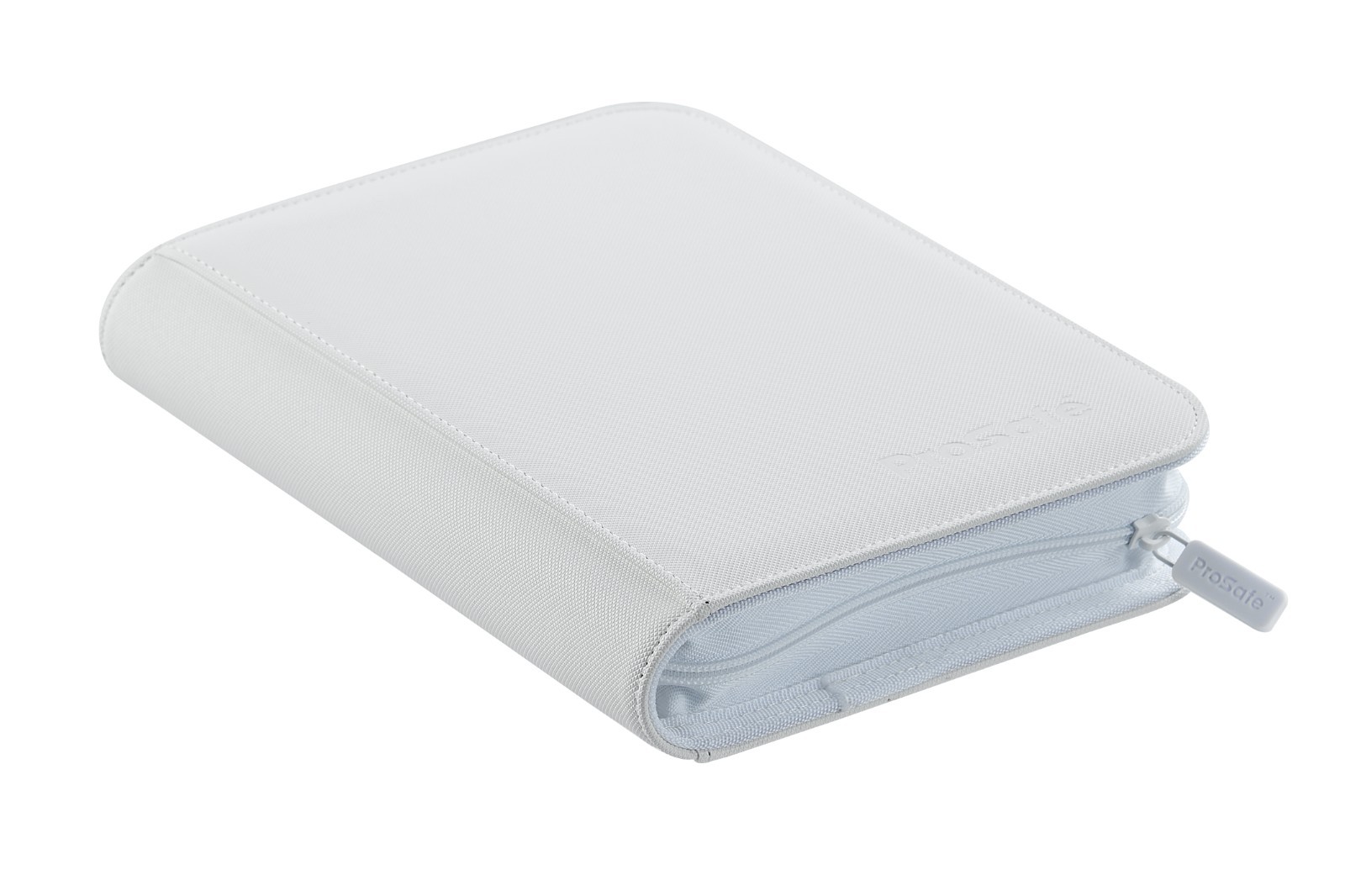 Pro Safe 4-Pocket Zippered PRO-Binder Album WHITE – Free Ship