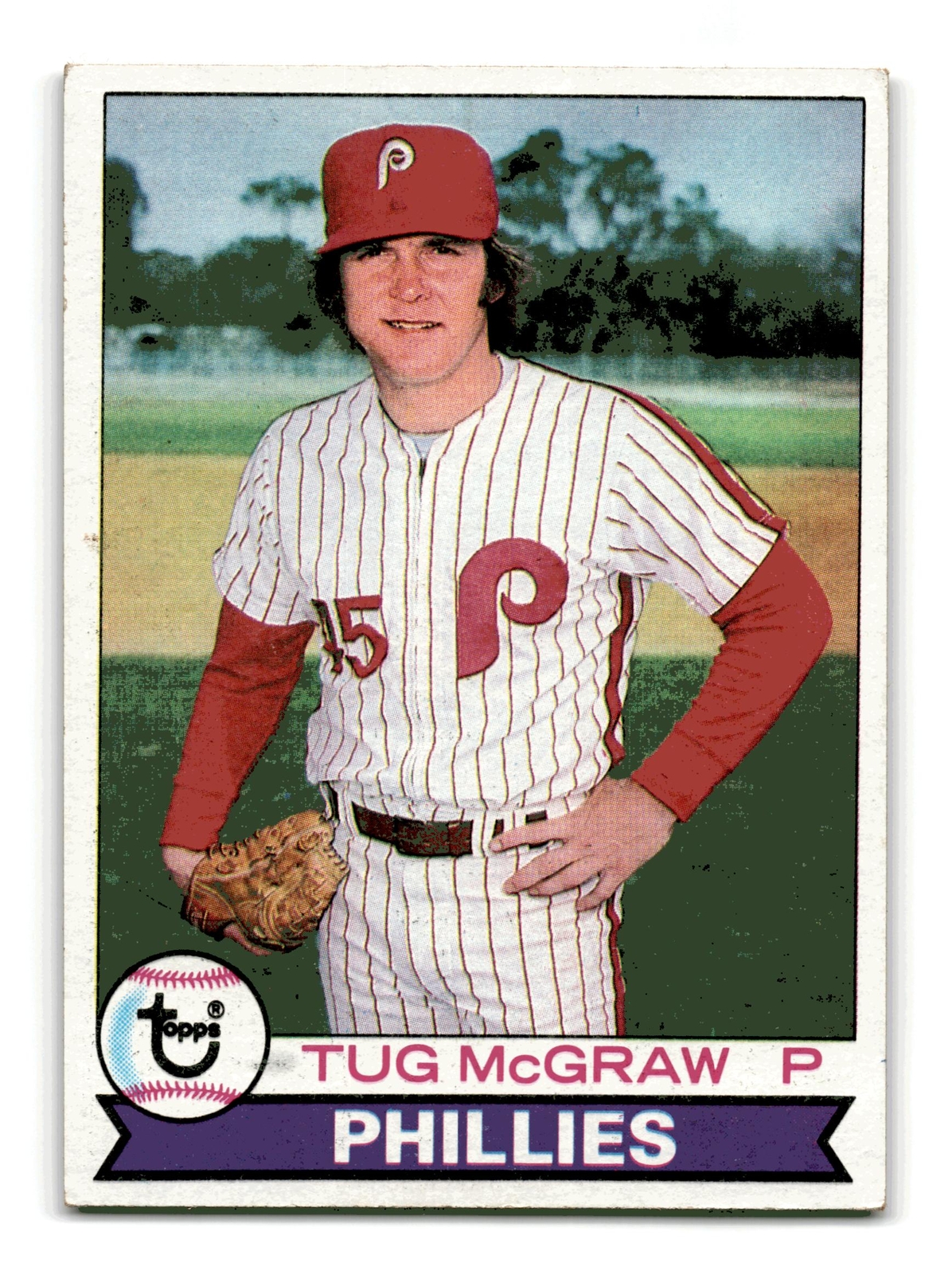 Tug McGraw 1979 Topps #345 Philadelphia Phillies VG-EX