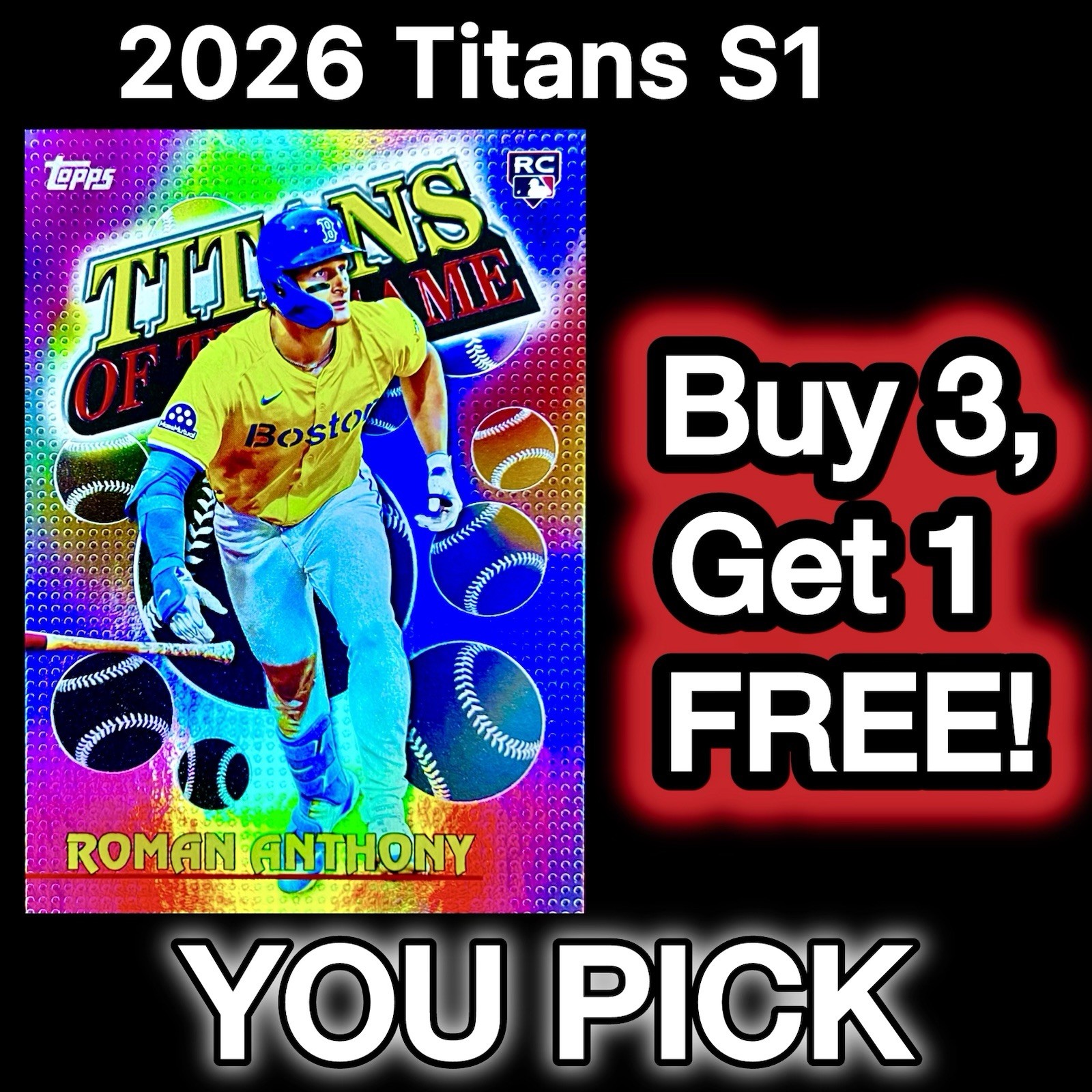 2026 Topps Series 1 – TITANS OF THE GAME – You Complete Your Set! U-PICK!🔥
