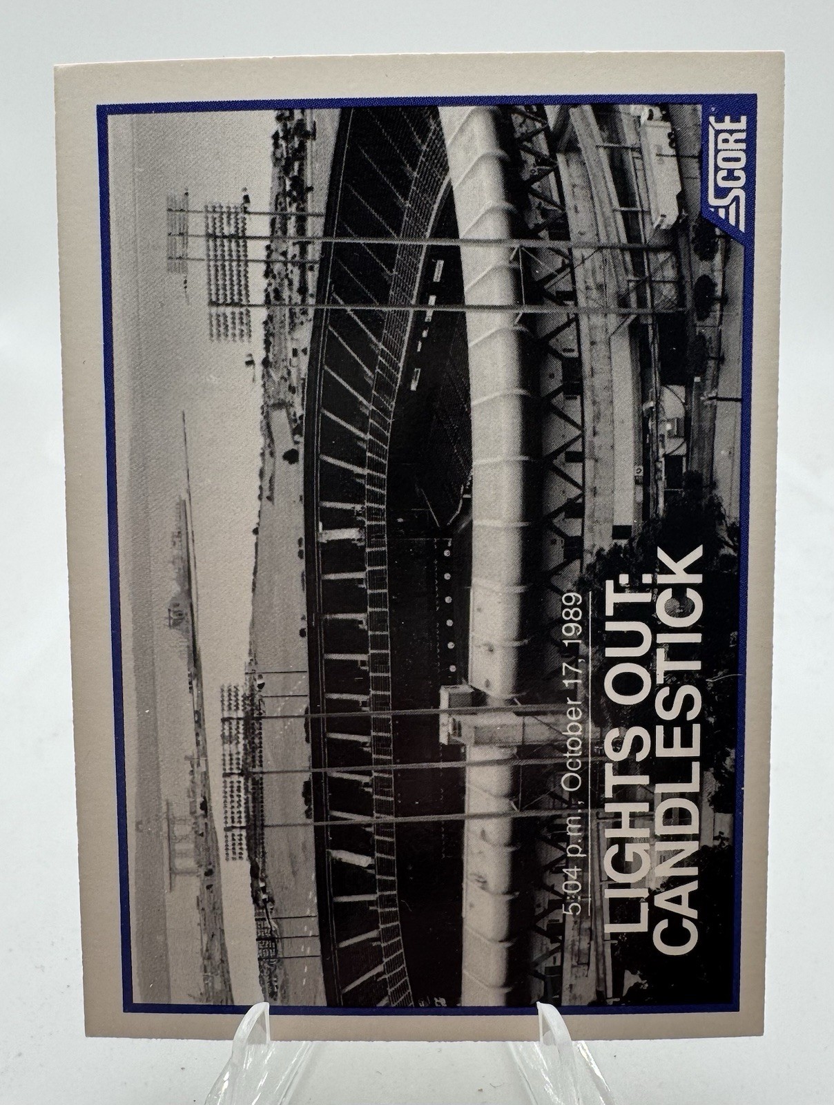 1990 Score #701 Lights Out: Candlestick San Francisco Giants (;)