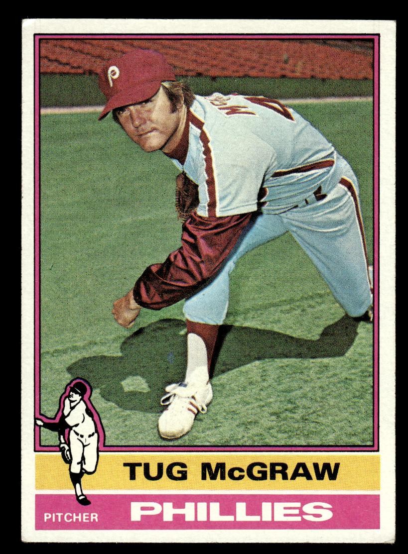 1976 Topps #565 Tug McGraw Philadelphia Phillies