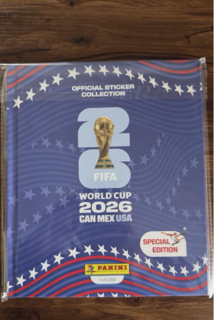 Special Edition Panini FIFA World Cup 2026 US Hardcover Sticker Album NEW
