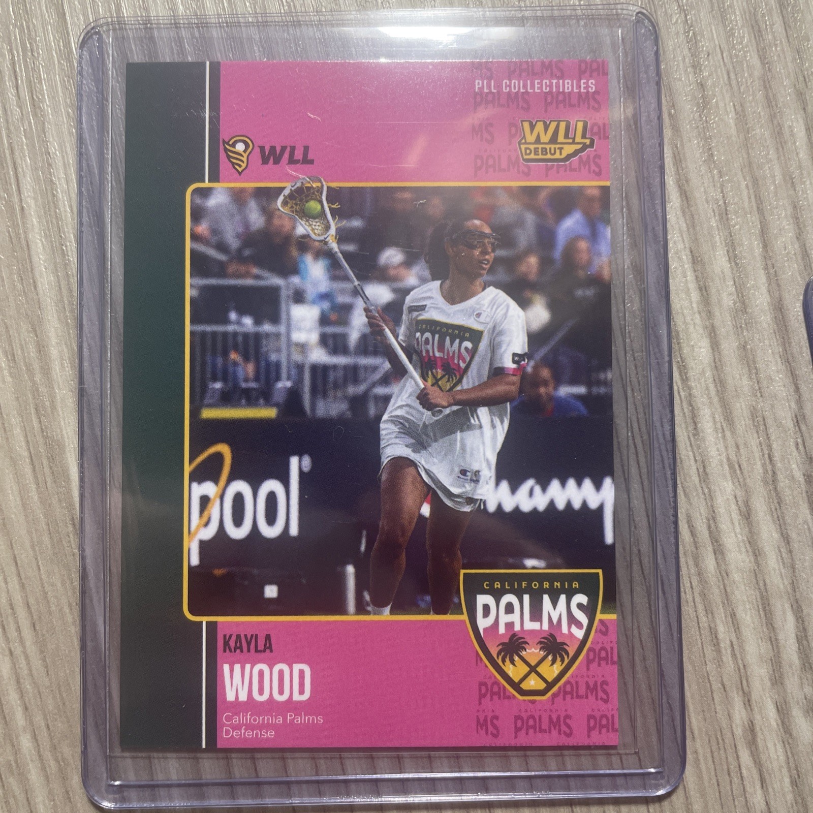 2026 PLL Fieldside Lacrosse II WLL Debut Kayla Wood Insert