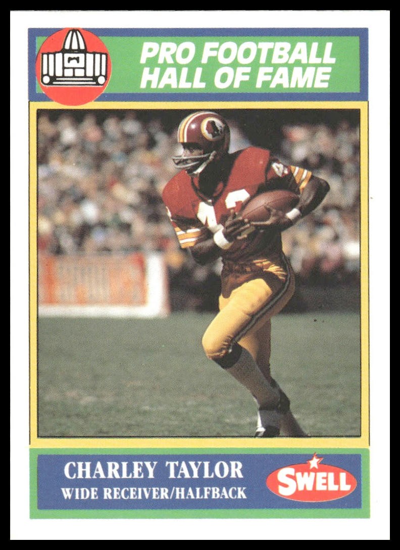 Charley Taylor 1990 Swell Greats #124 Washington Redskins