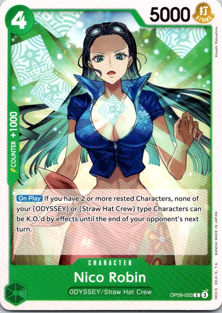2024 ONE PIECE Emperors in the New World NICO ROBIN #OP09-033