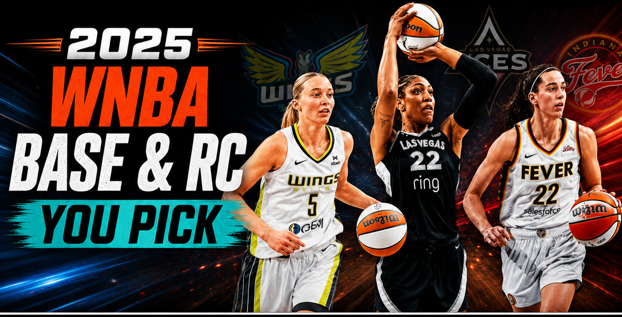 2025 Donruss Panini WNBA – Base & RC – You Pick!