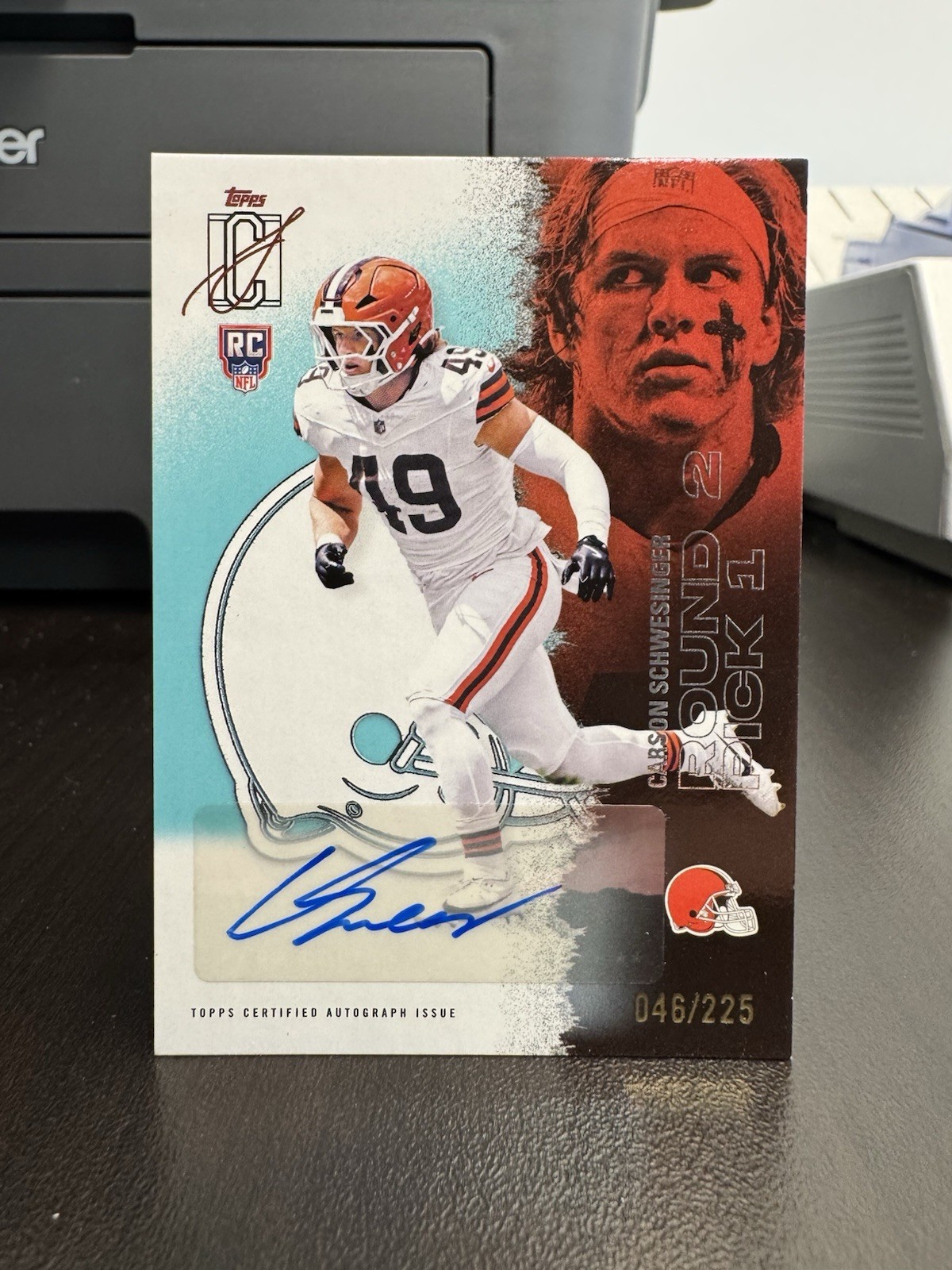 2025 Topps Signature Class Carson Schwesinger Auto /225