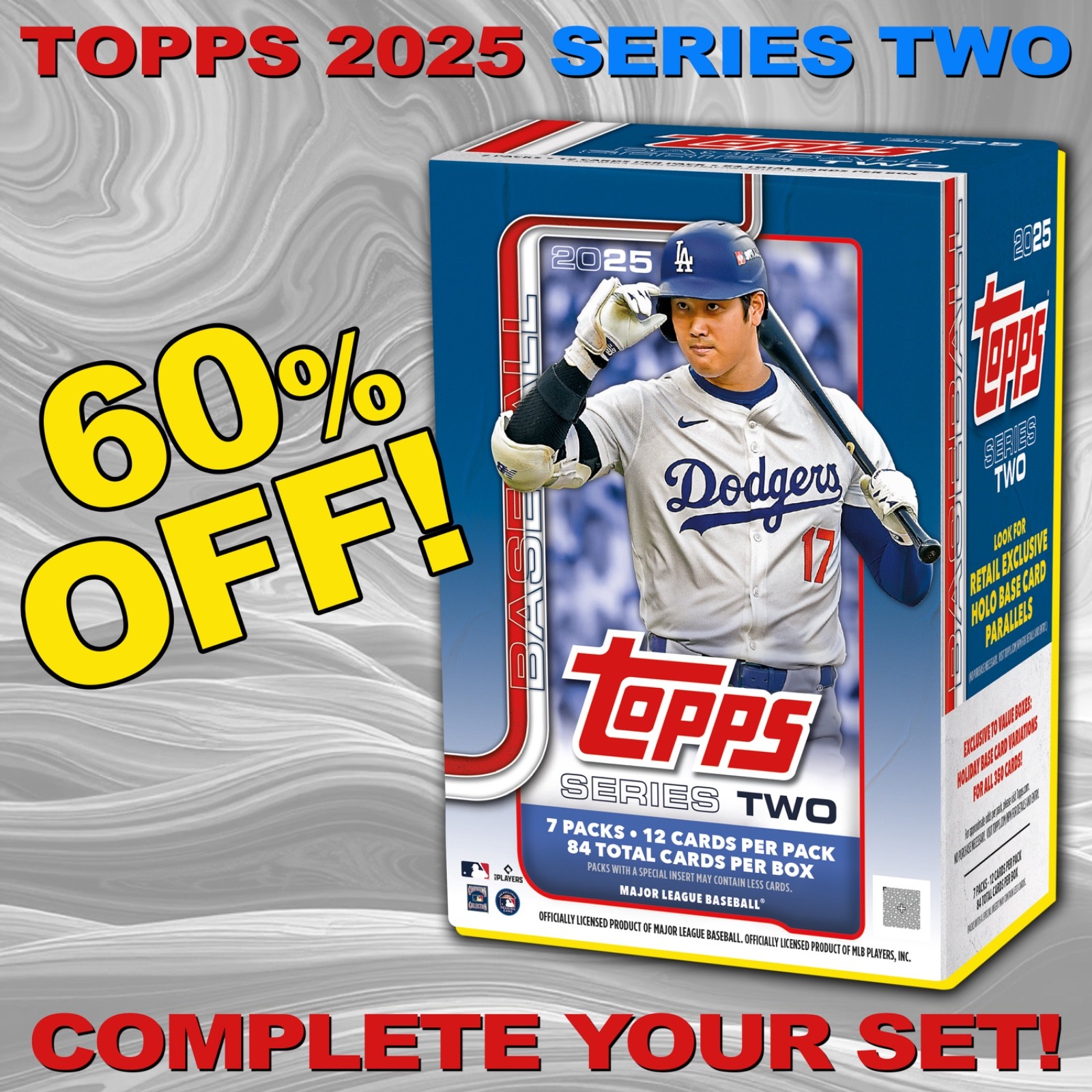 Topps 2025 Series Two (Base Set #351-700) COMPLETE YOUR SET!