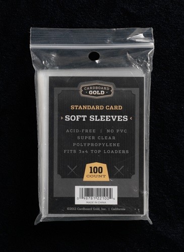 CBG Cardboard Gold Premium 1000 1,000 Sports Card Soft Penny Sleeves