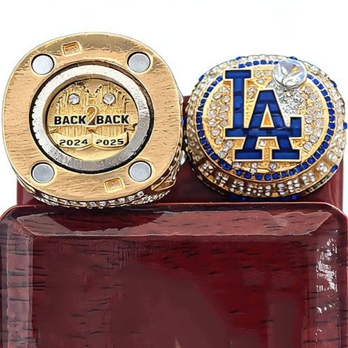 2025-2026 MLB Los Angeles Dodgers World Series Championship Ring #18 YAMAMOTO