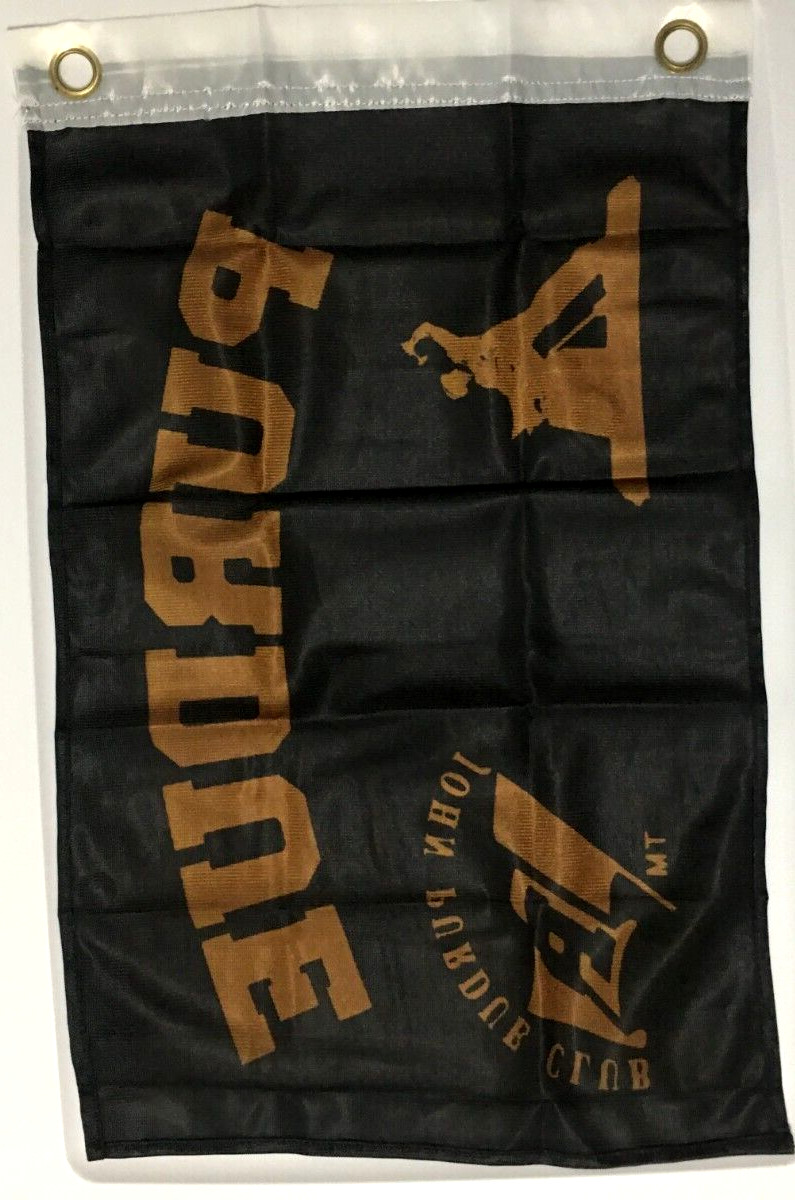 Purdue University John Purdue Club Flag Banner 11.5 x 18.75 Grommets Black Gold