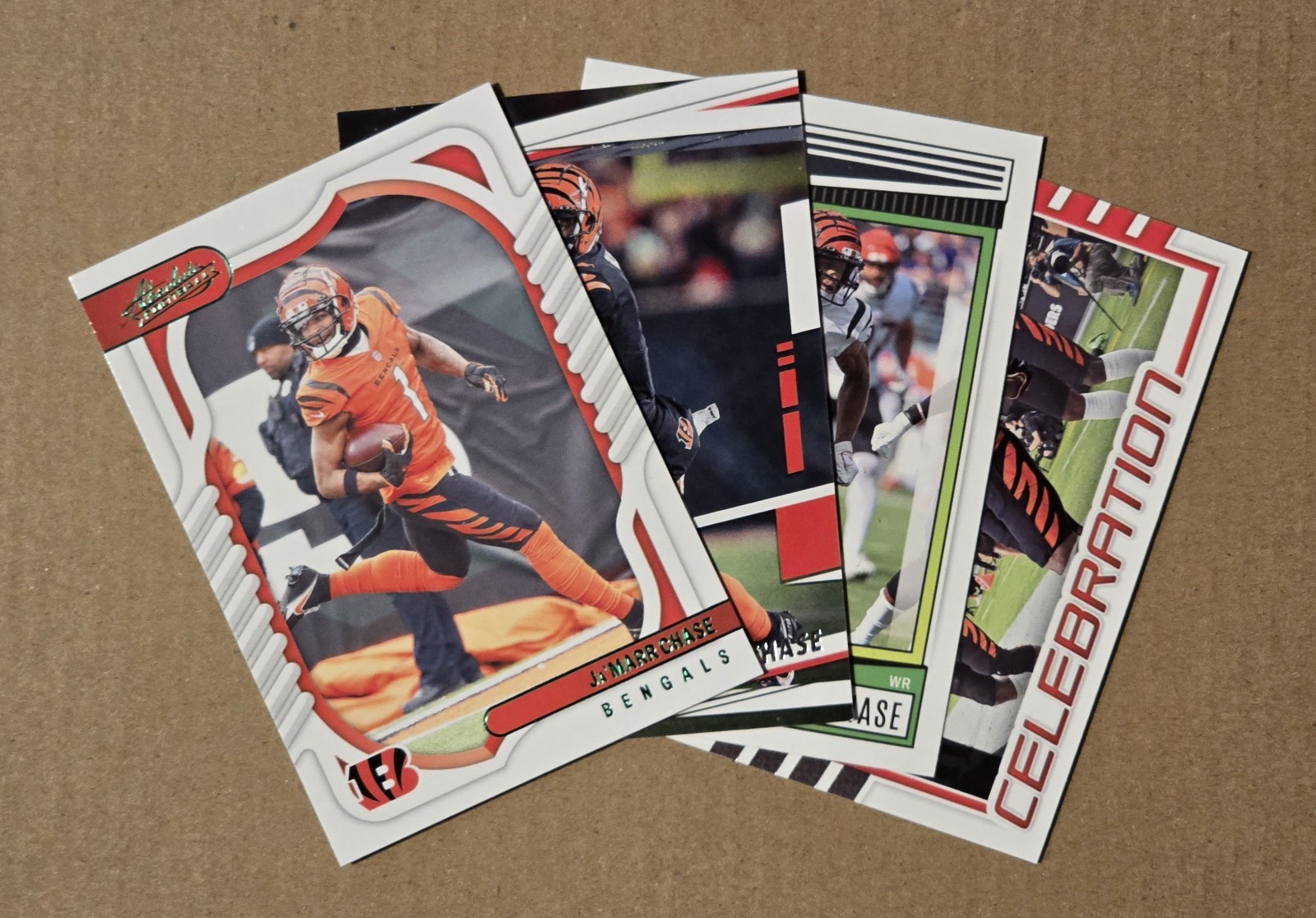 Ja’Marr Chase Lot 2022 Panini Score Cincinnati Bengals Insert Parallel Pro Bowl