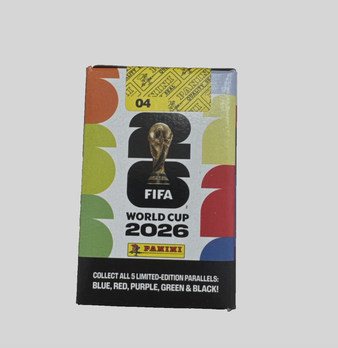 Panini FIFA World Cup 2026 Sticker Collection Box 25 Packs 199 Stickers Sealed
