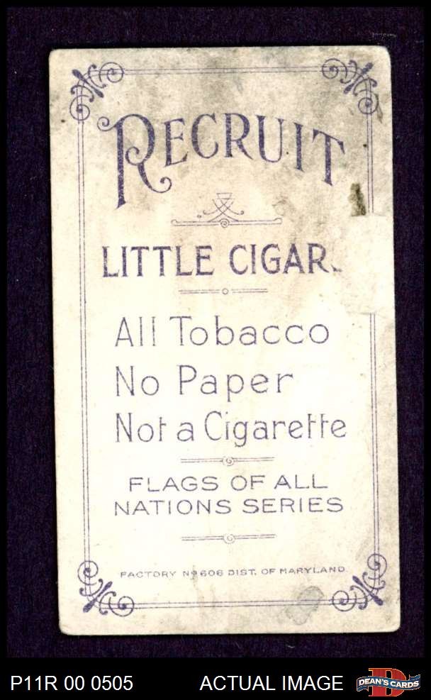 1911 Flags of All Nations T59 Italy Pilot Flag 2 – GOOD