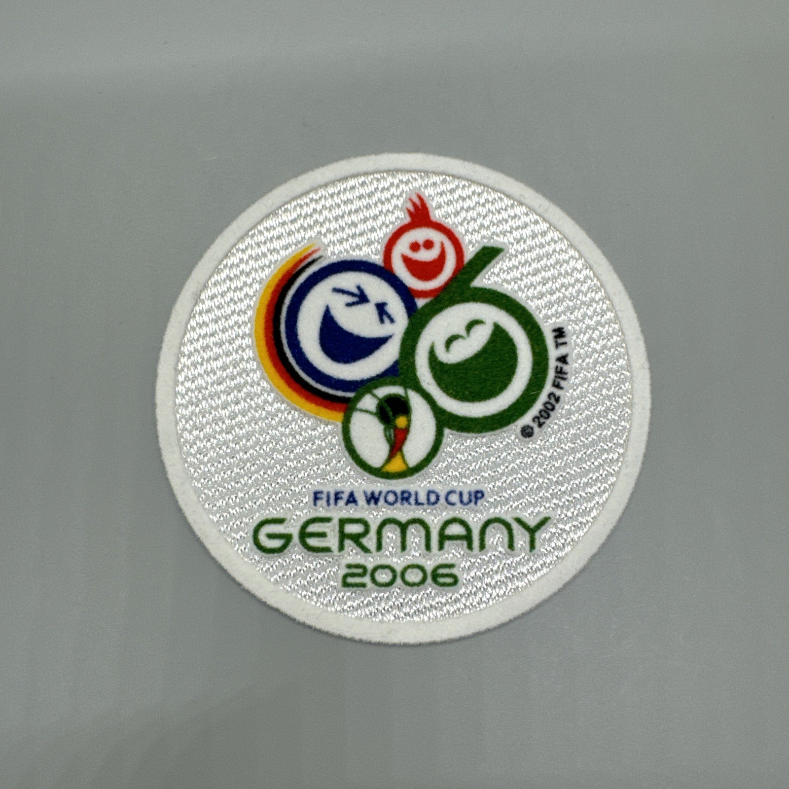 2006 Germany FIFA World Cup Jersey Sleeve Patch Badge set Player Issue Size