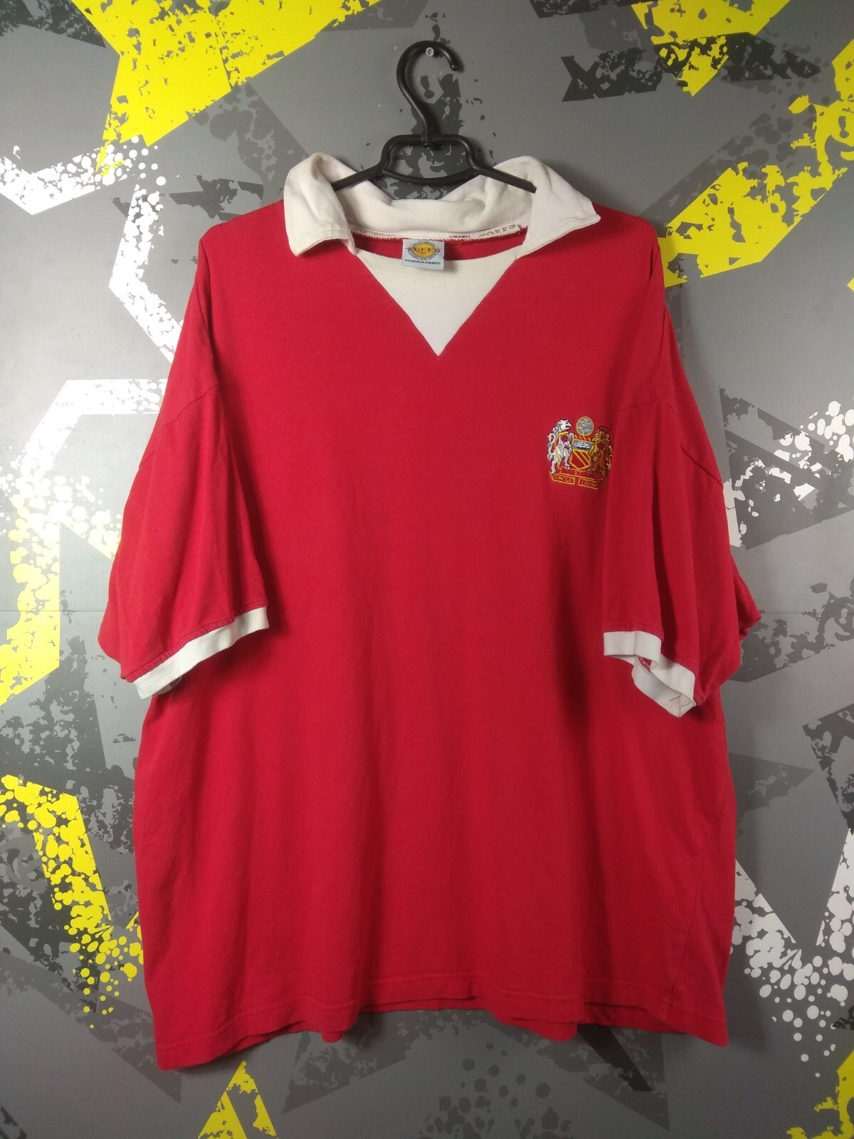 Manchester United Retro Replicas football shirt 1971 – 1974 Toffs Men 3XL ig93