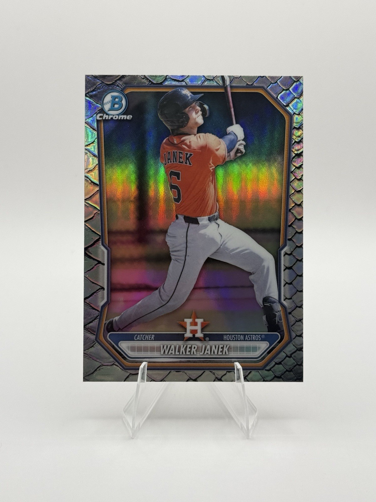 2026 Bowman Chrome Prospects Walker Janek Reptilian Refractor #BCP-131