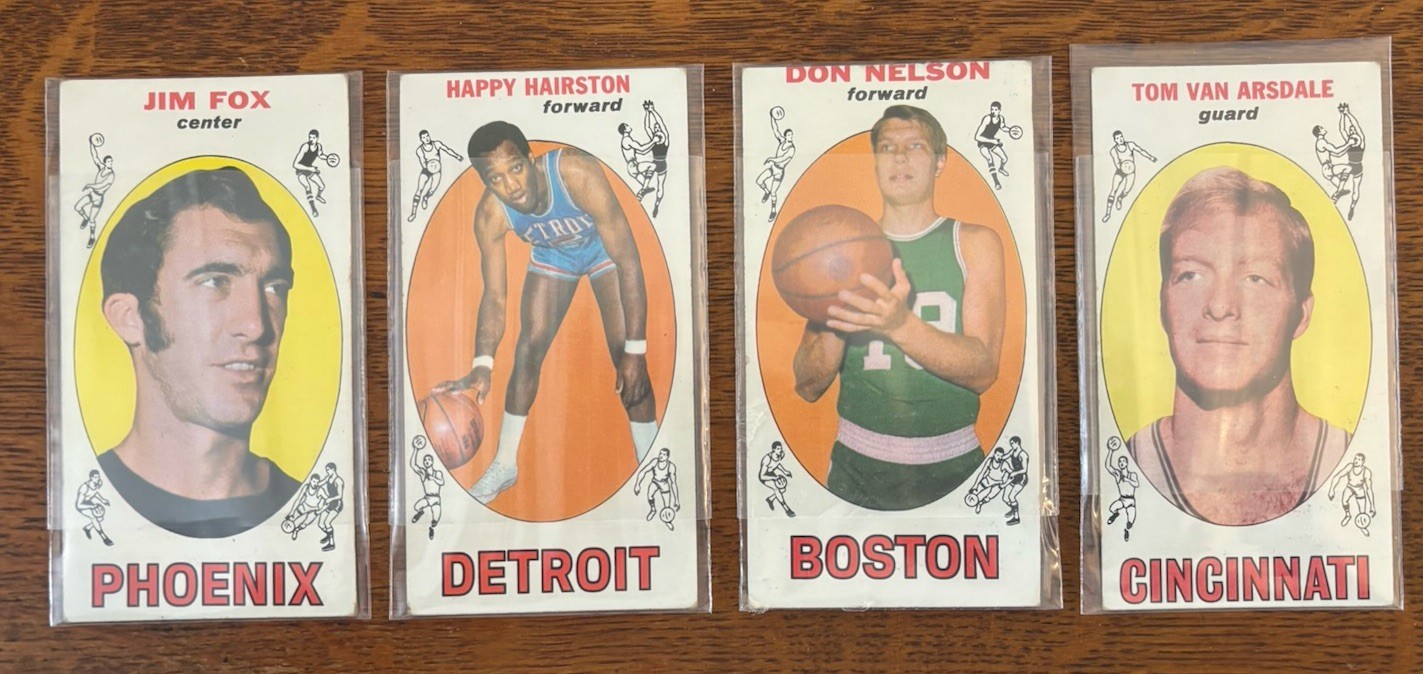 1969 Topps Basketball U Pick singles VG to EX clean