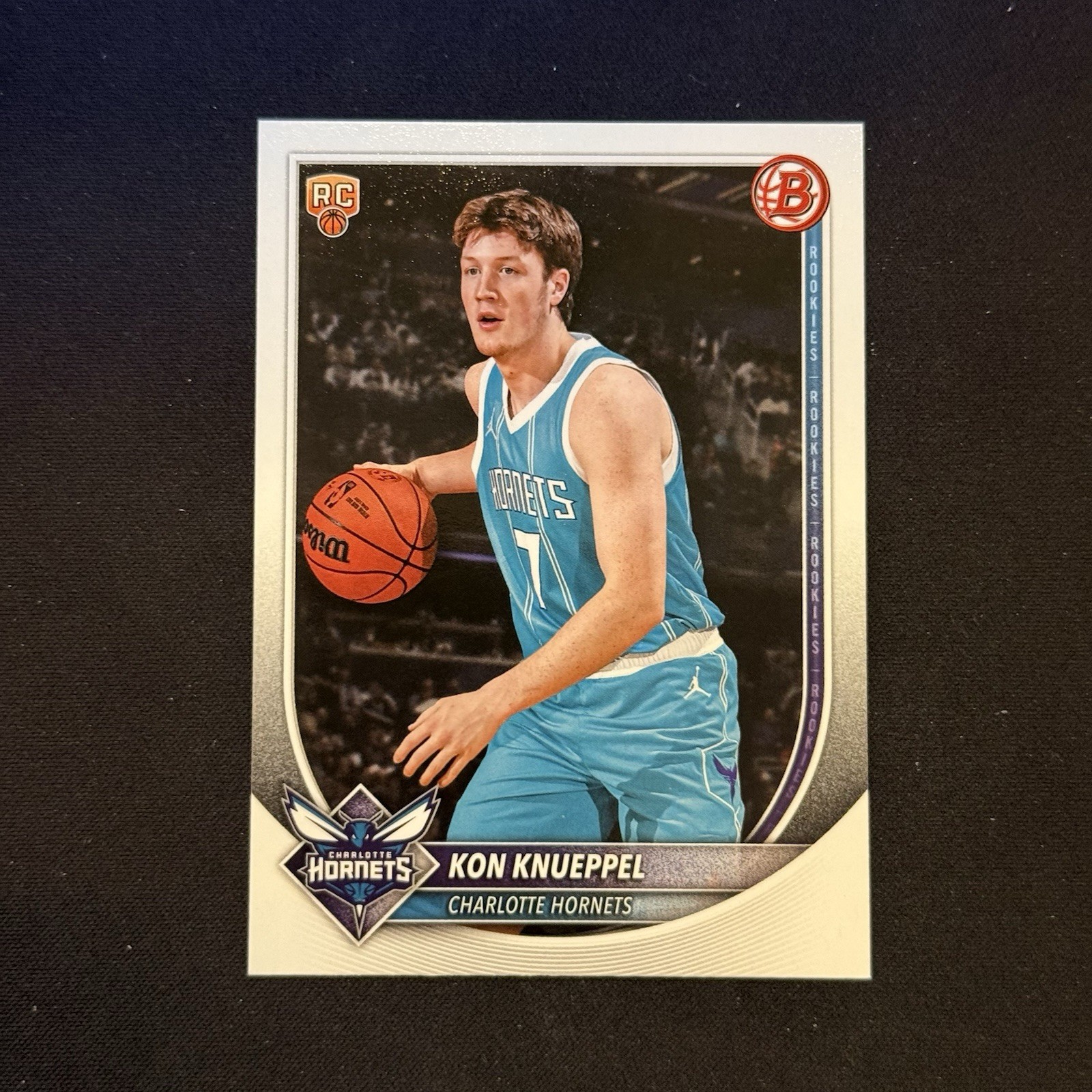 2025-26 Bowman Basketball – Kon Knueppel – RC – #4 – Charlotte Hornets