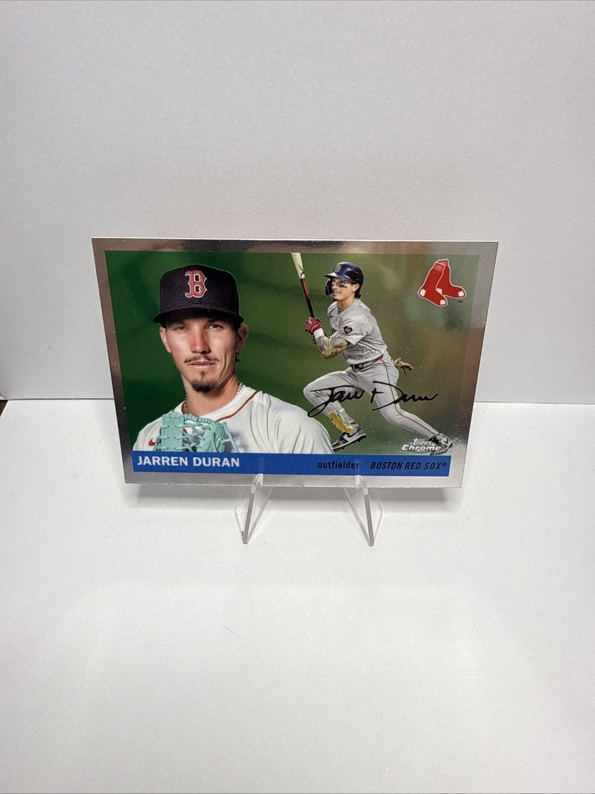 2025 Topps Chrome Platinum #2 Jarren Duran, Boston Red Sox