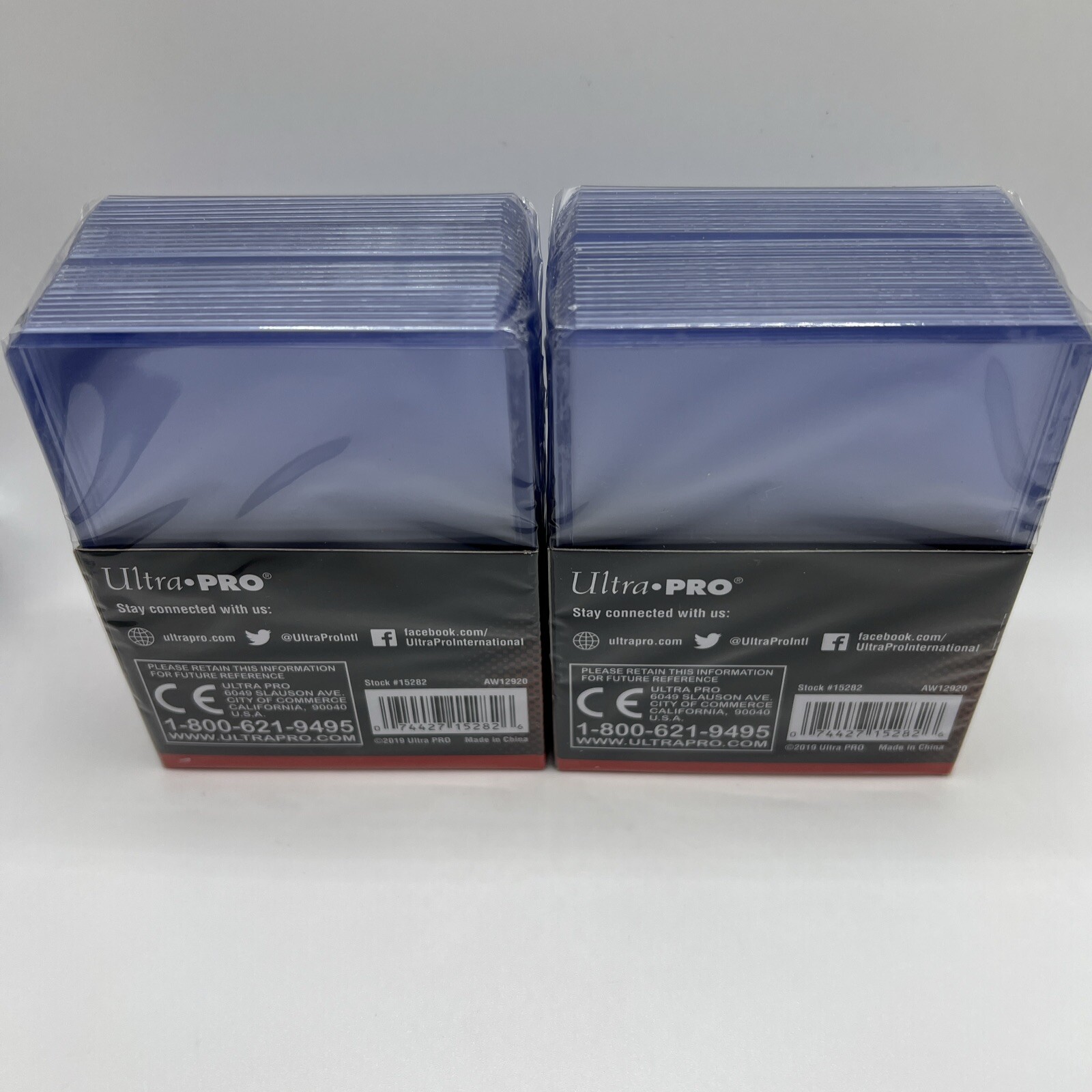 Ultra Pro 3X4 GOLD FOIL ROOKIE 35pt Toploaders & Card Sleeves 2 Packs of 25