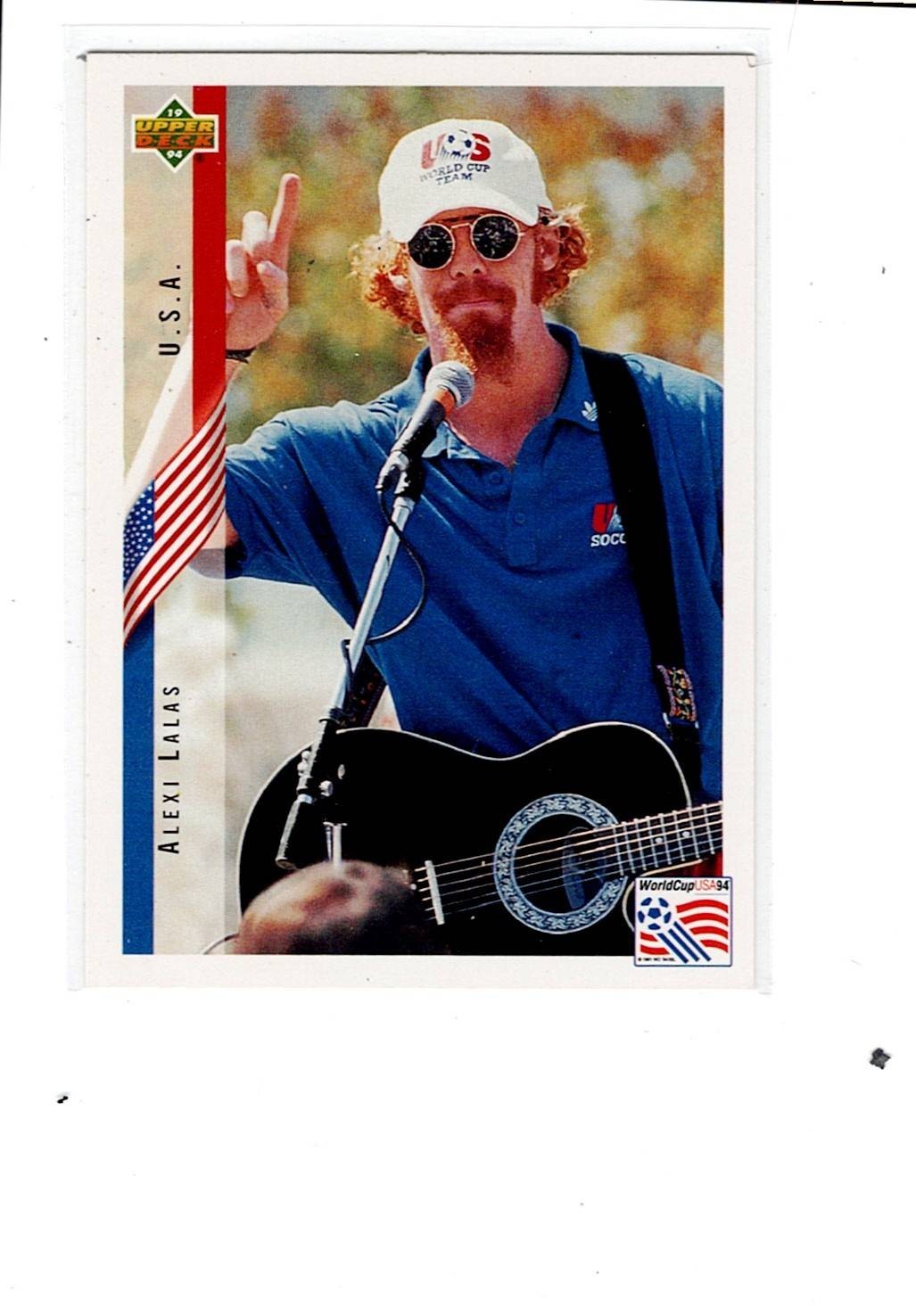 1994 Upper Deck World Cup USA94 Alexi LaLas – U.S.A.