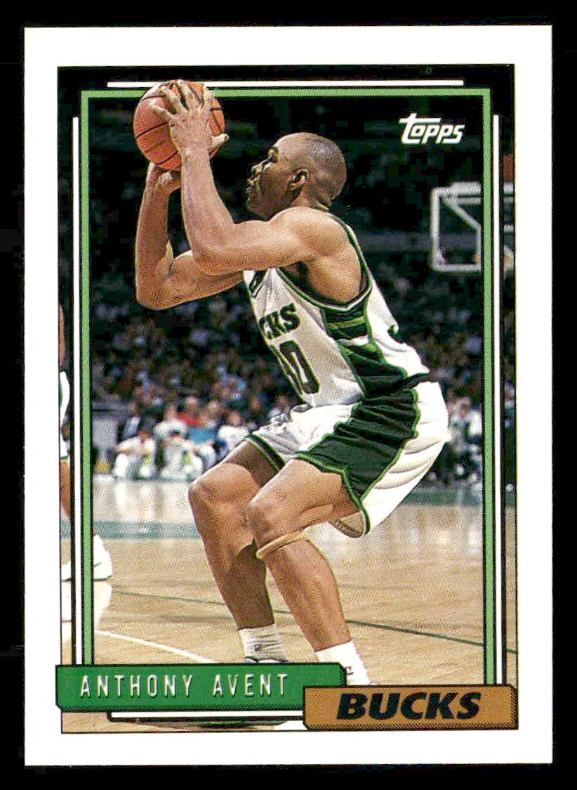 1992-93 Topps #321 Anthony Avent NM – MT