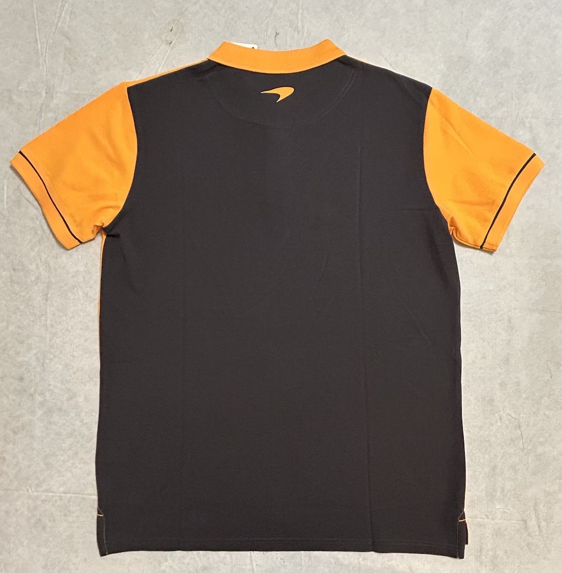 NWT McLaren Formula 1 Team Polo Shirt Mens L Jack Daniels F1 Racing Yellow