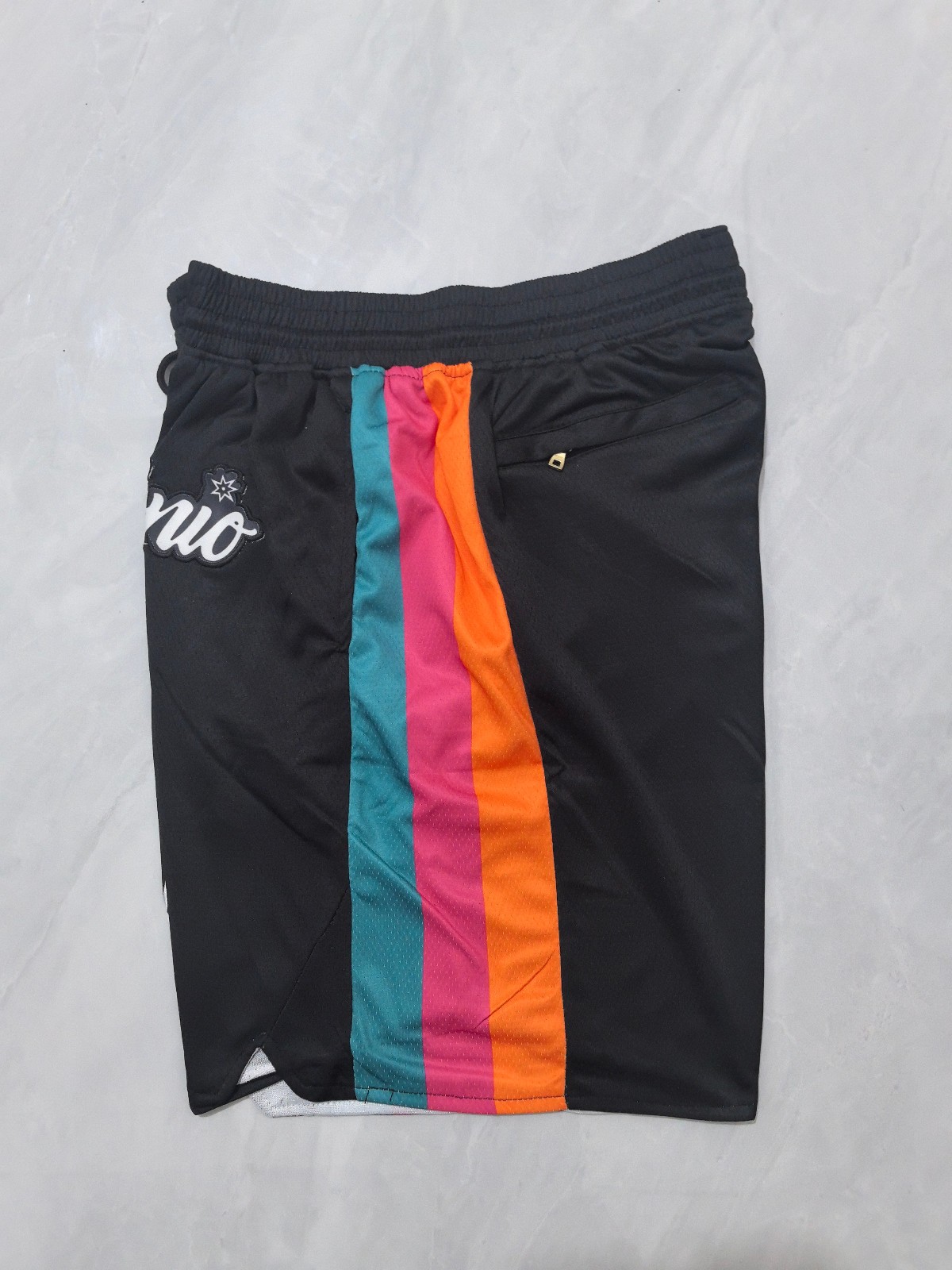 2026 New San Antonio Spurs Men Black Pockets stitched Shorts Size US