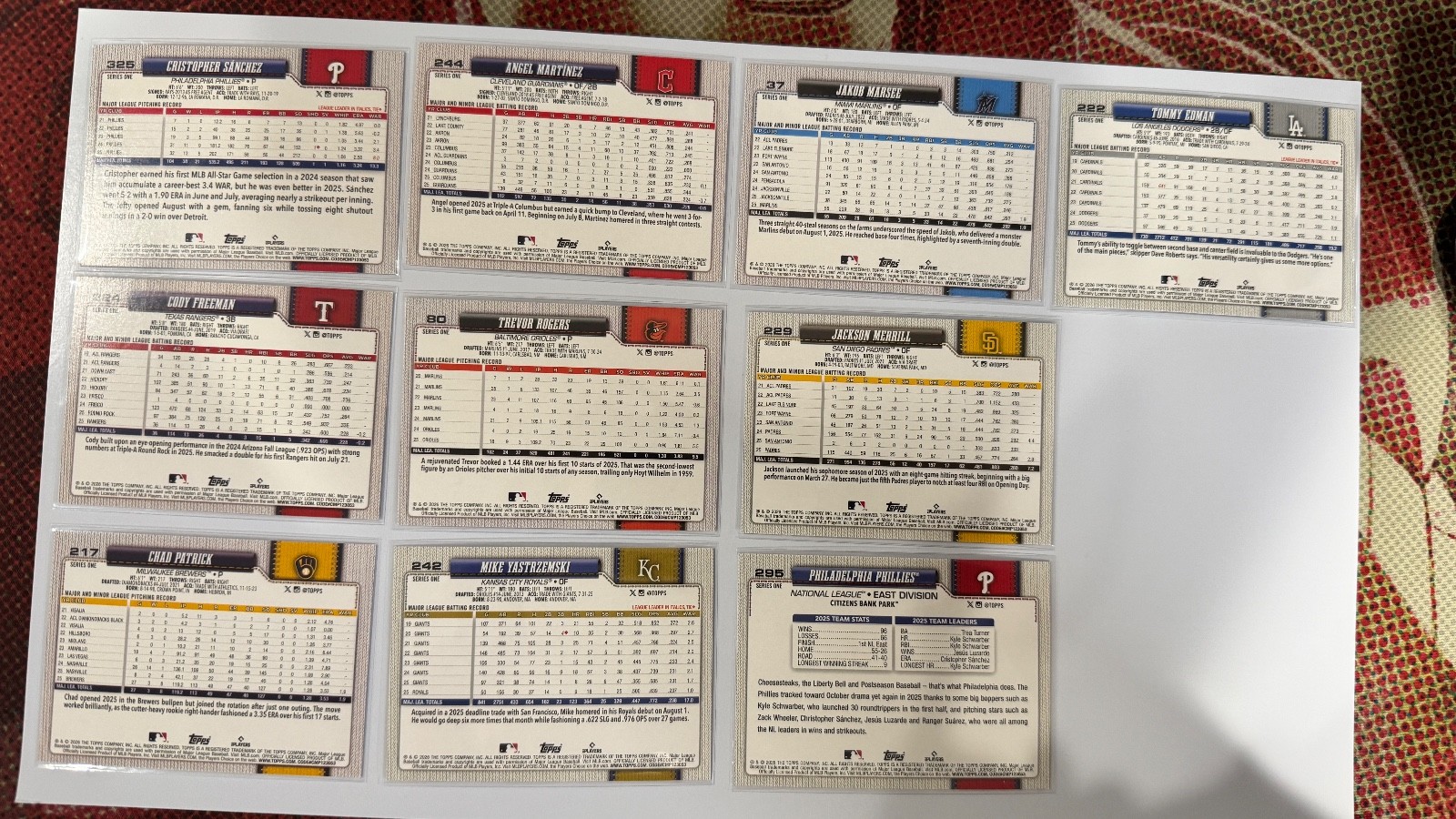 2026 Topps Series 1 • SANDGLITTER Foil cards – Multiple options to pick !!!
