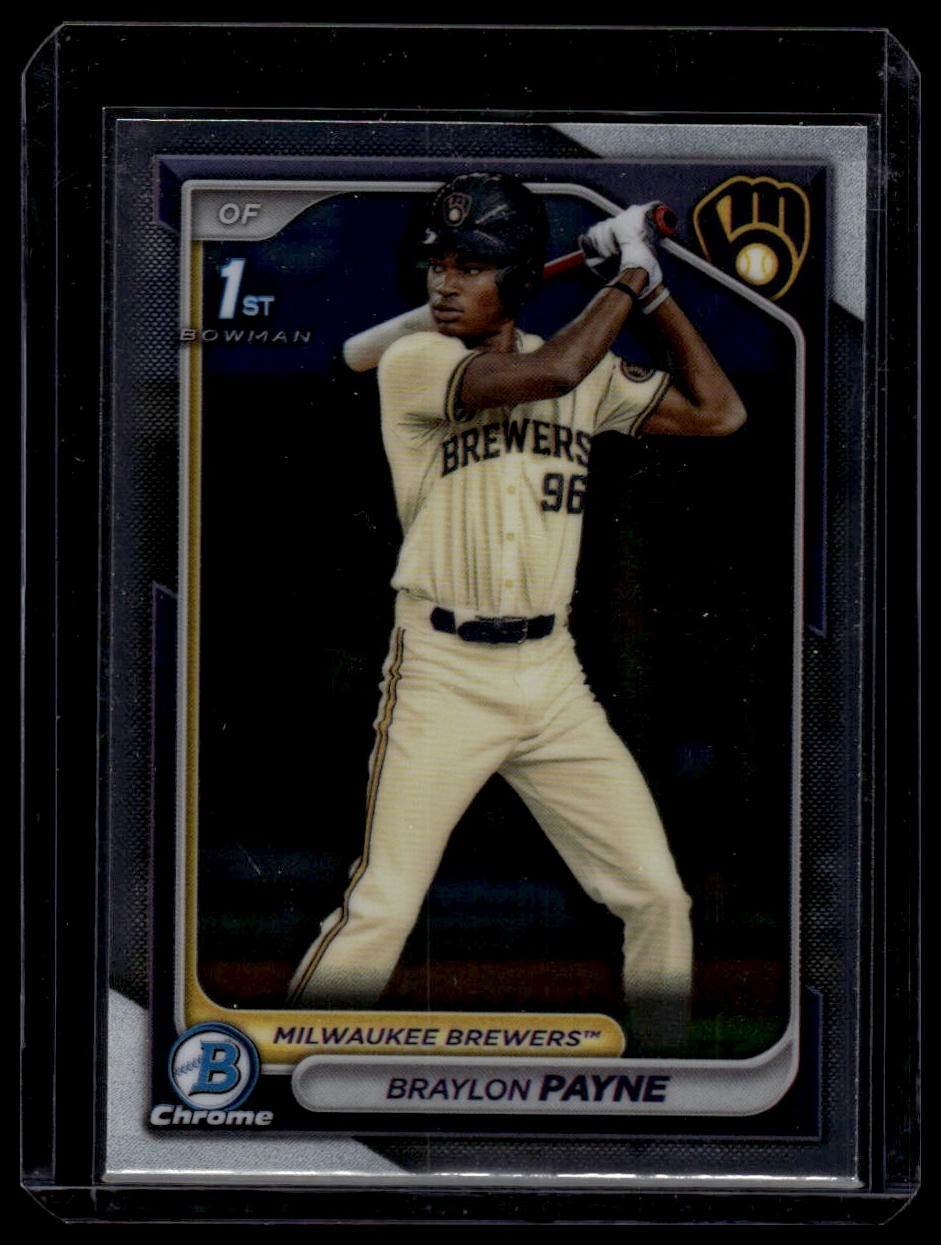 2024 Bowman Draft #BDC-72 Braylon Payne Chrome