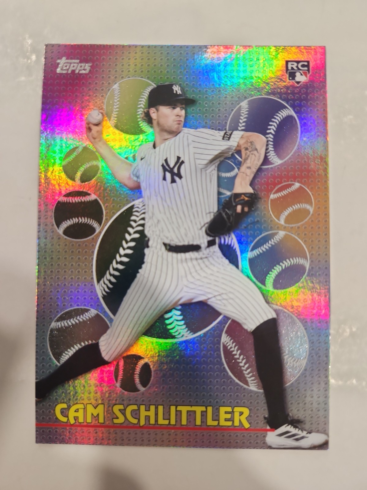 2026 Topps Series 2 Holo Foil Cam Schlittler RC Yankees Rookie TOG-34