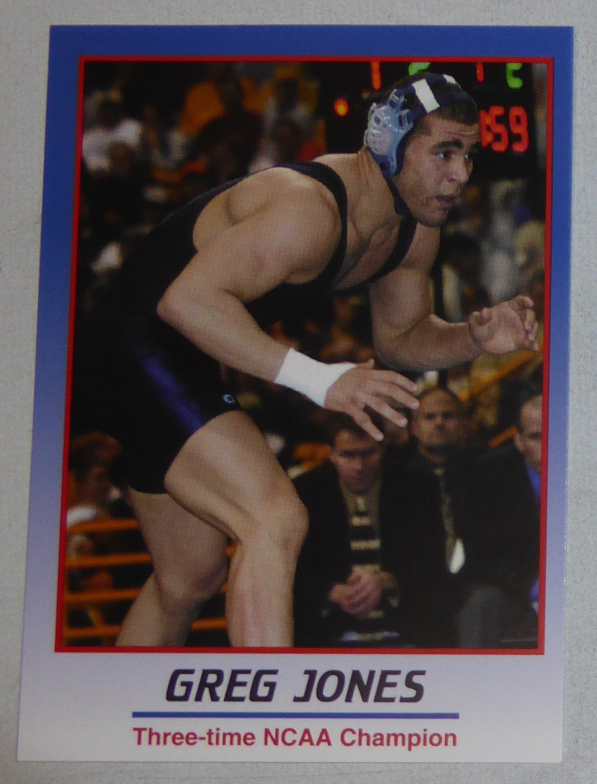Greg Jones 2008 ProImage Heroes of Wrestling Card West Virginia University WVU