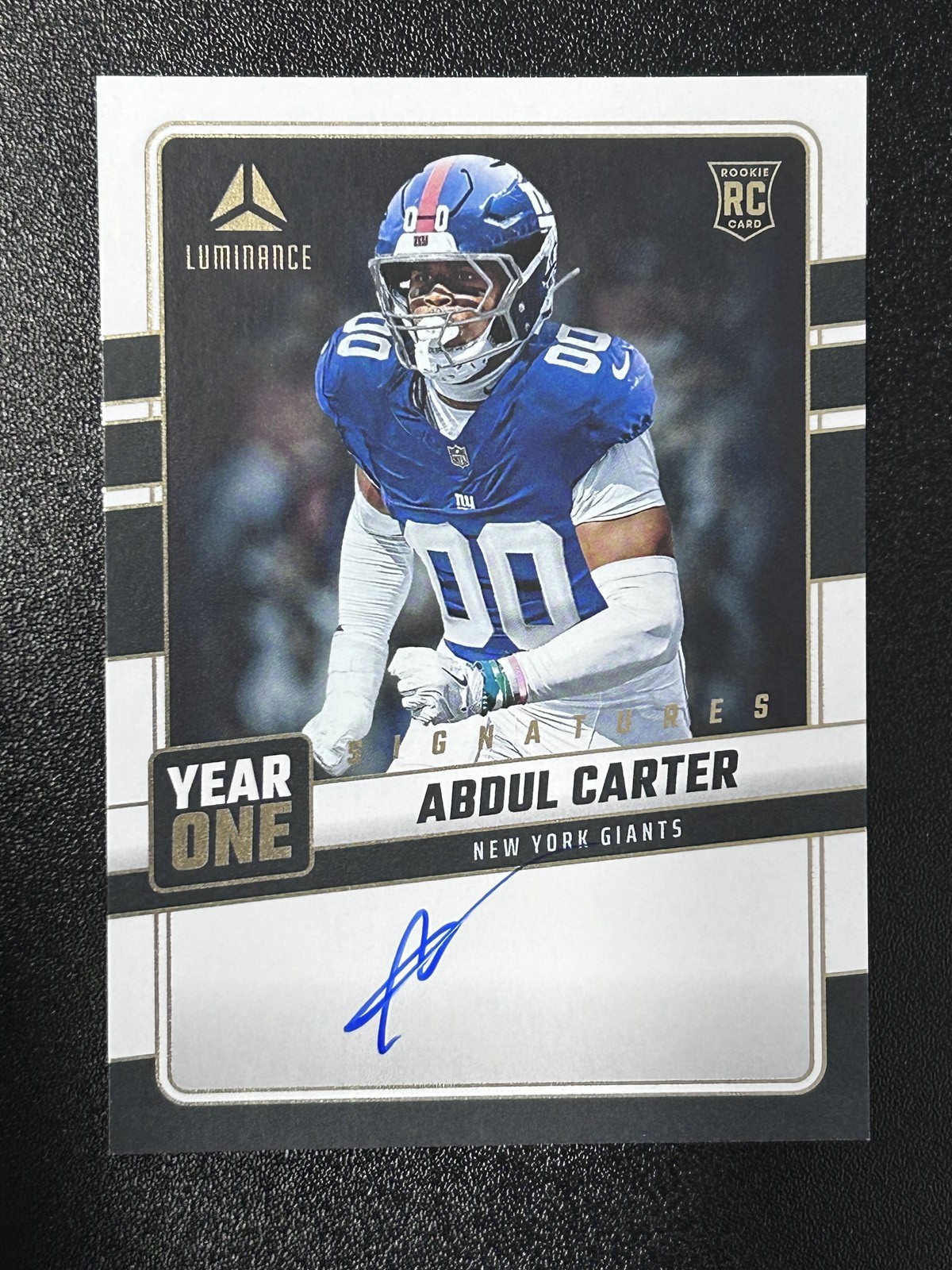 2025 Panini Luminance Abdul Carter #YOS-ACR RC