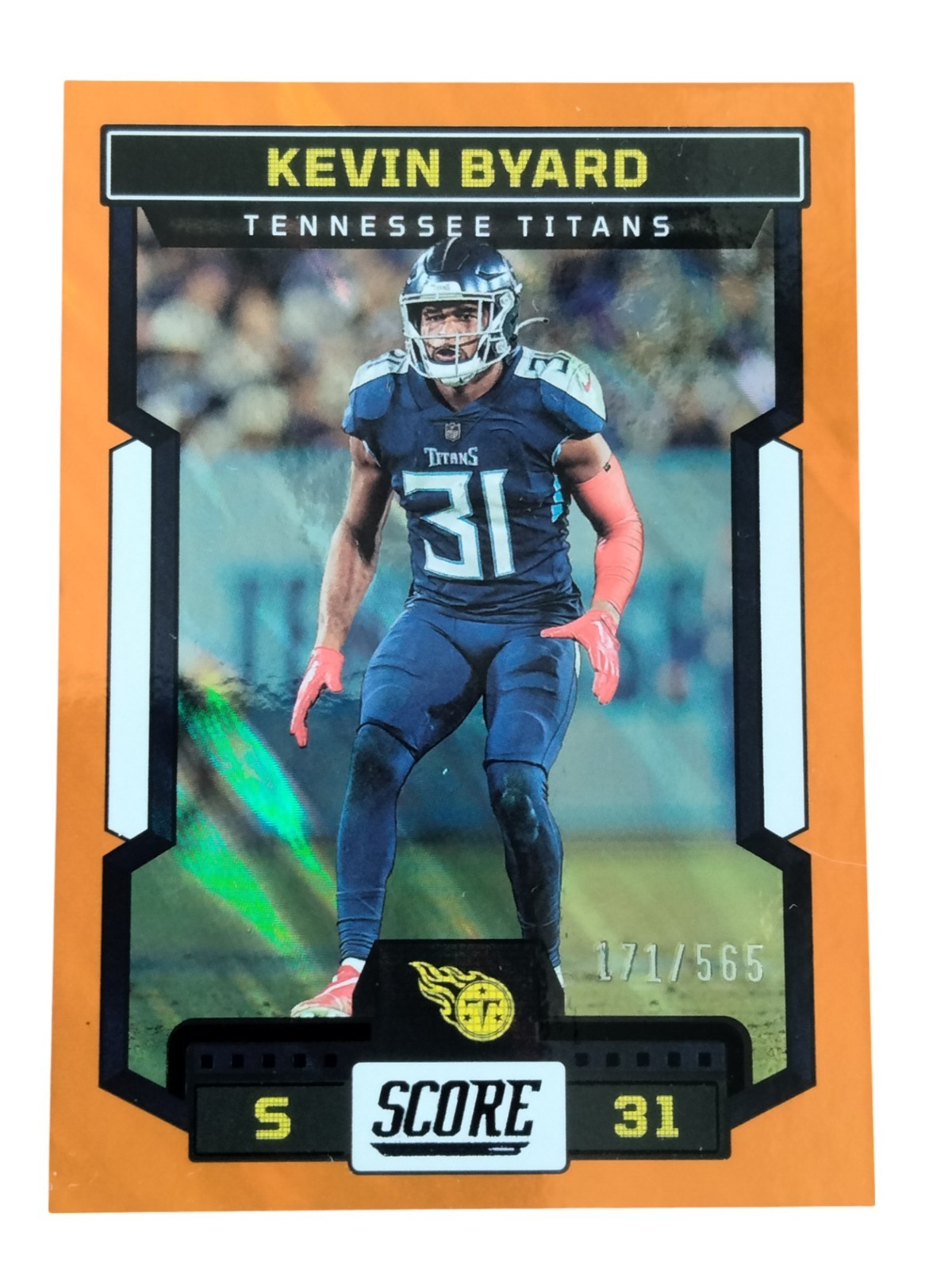 2023 Score KEVIN BYARD #32 Orange Foil Holo /565 Tennessee Titans