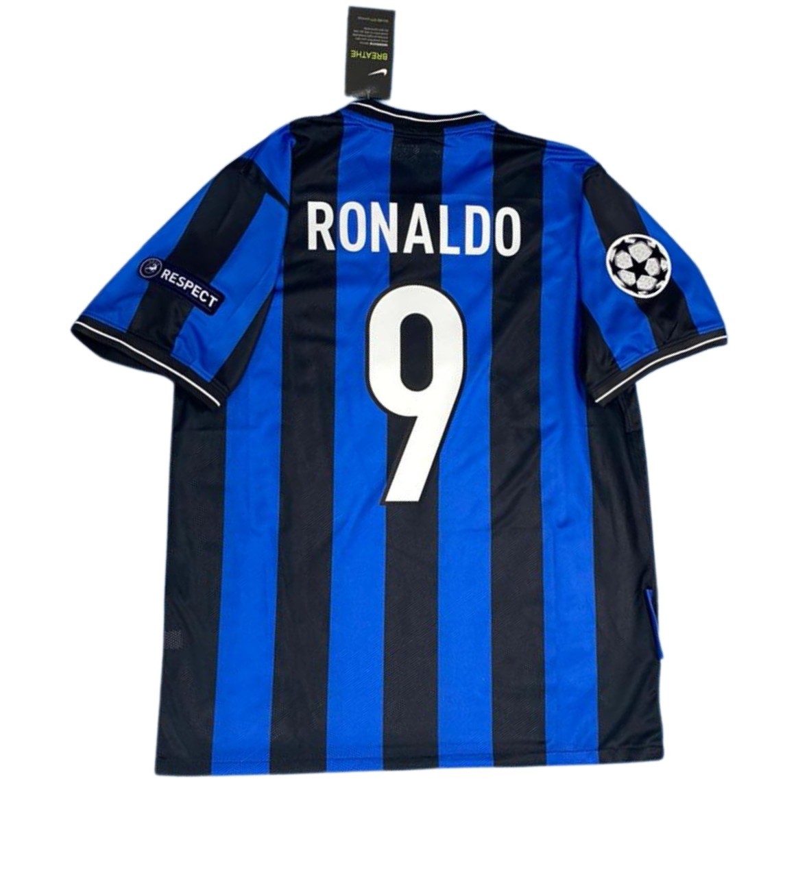 Retro Inter Milan Blue Final Madrid 2010 Jersey – El Fenomeno Ronaldo #9 Shirt
