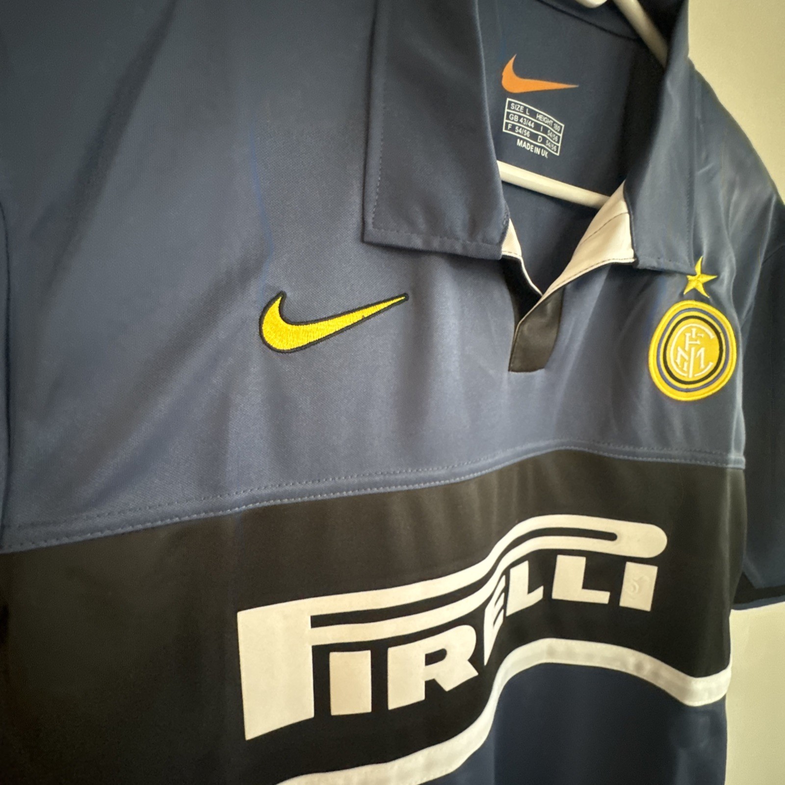 inter milan jersey 98-99 Size L