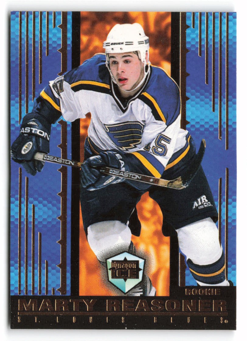 1998-99 Pacific Dynagon Ice #162 Marty Reasoner Rookie St. Louis Blues