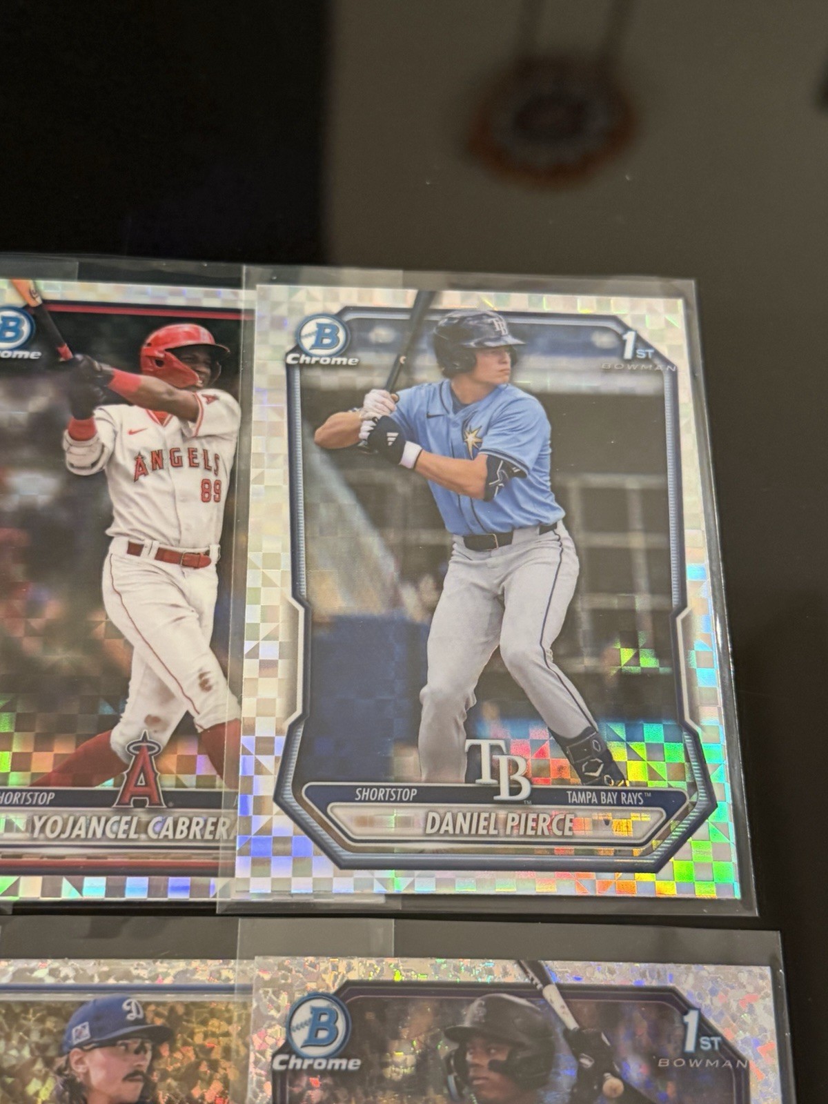 2026 Bowman Baseball Chrome X-FRACTOR, MINI-DIAMOND & LAZER Refractor Singles!