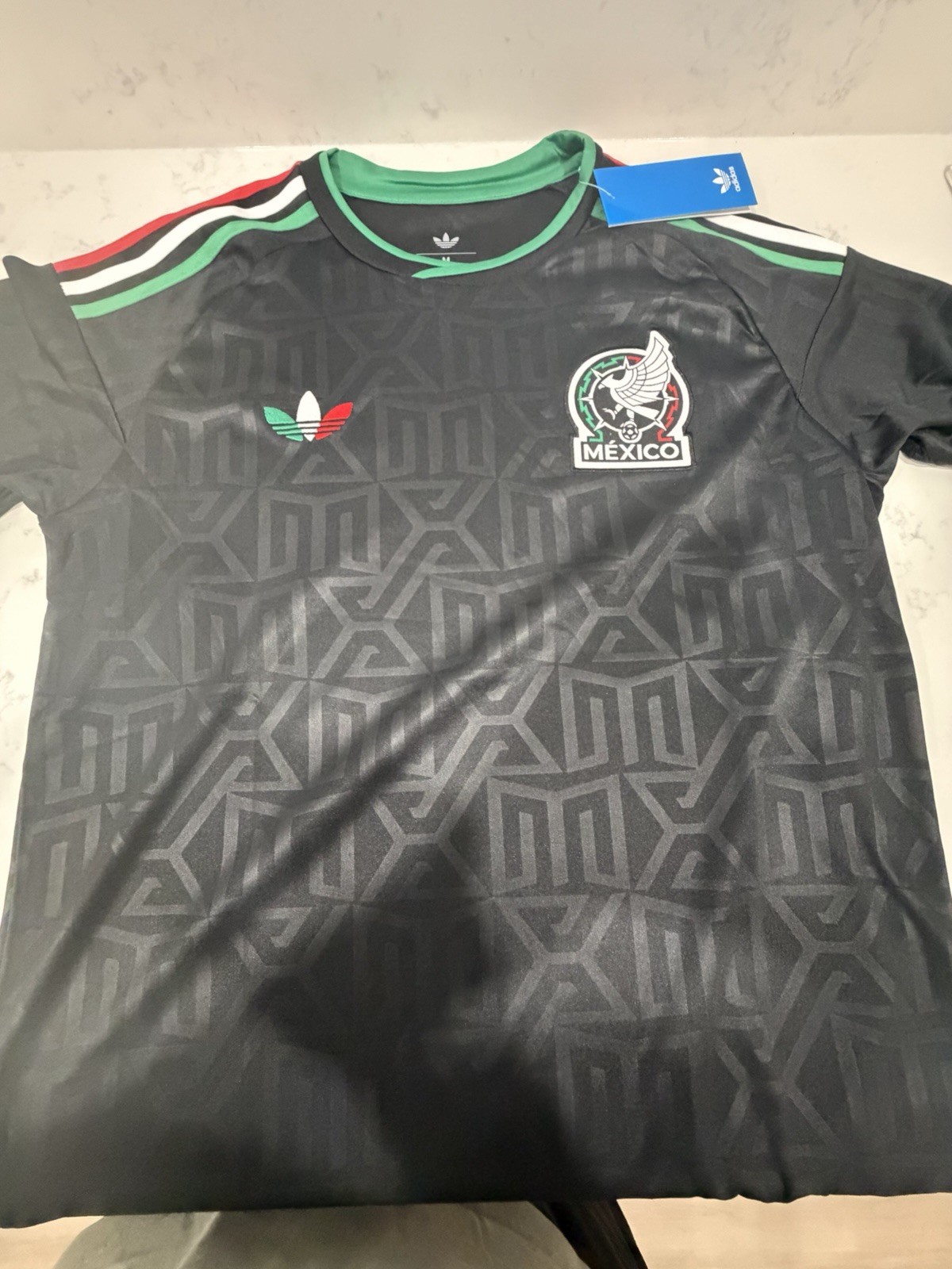 mexico adidas jersey black
