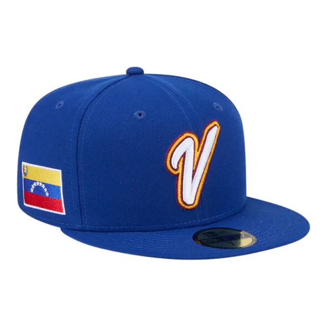 NEW ERA Venezuela 🇻🇪 World Baseball Classic 2026 BLUE FITTED CERRADA Azul HAT