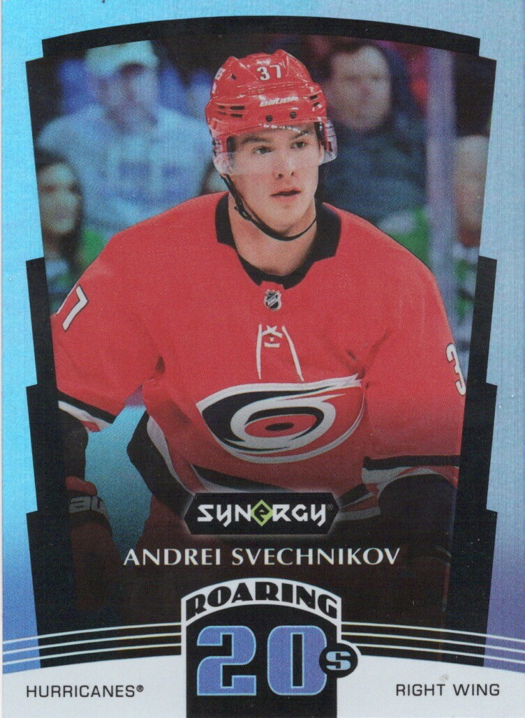 20-21 2020-21 Synergy Andrei Svechnikov Roaring 20’s INSERT #R-8 Hurricanes
