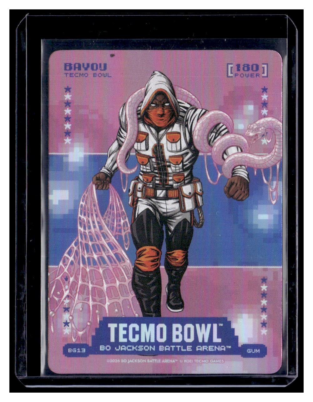 2026 Bo Jackson Battle Arena Tecmo Bayou Gum SSP BG13 Ja’Marr Chase