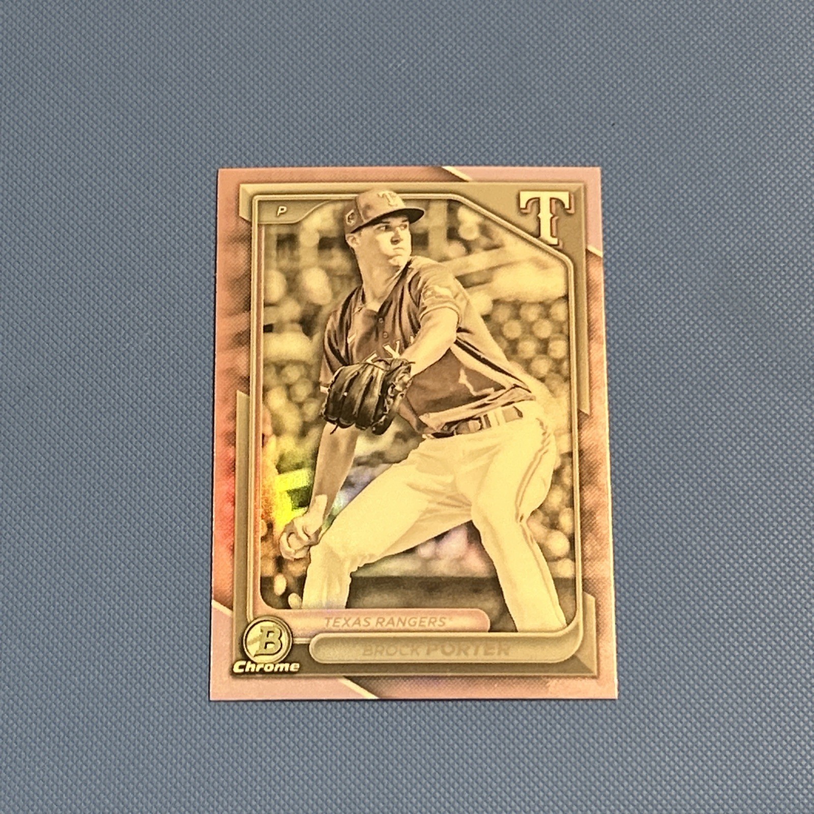 2024 Bowman Draft – Brock Porter Chrome Pearl Refractor #BDC-172